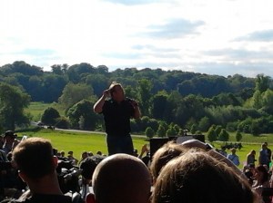 Alex Jones doing what he does best